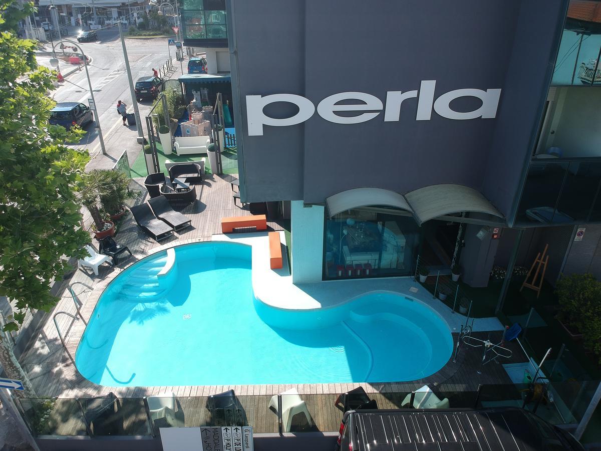 Hotel Perla - The Storyhoteller Riccione Eksteriør billede